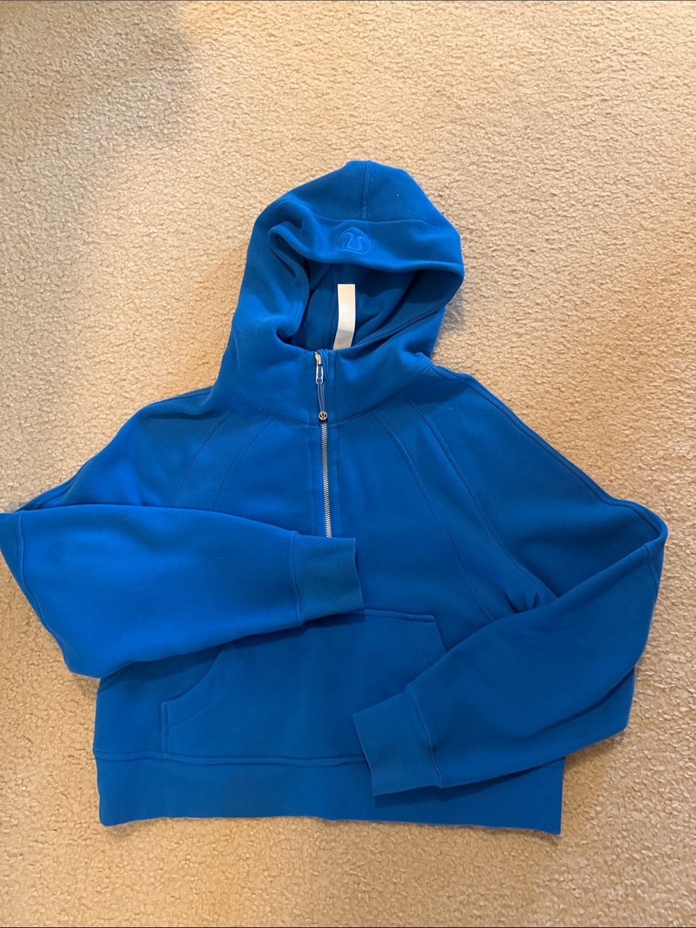 lululemon athletica Bright Blue Full-Zip Hoodie